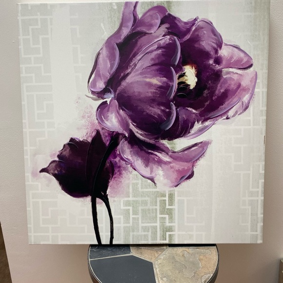 Purple art work - Picture 2 of 2